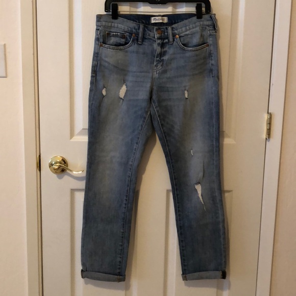 NWOT Madewell slim boyjean in kinsley wash - Picture 5 of 9